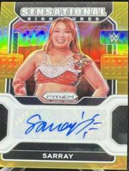 Sarray [Gold Prizm] Wrestling Cards 2022 Panini Prizm WWE Sensational Signatures Prices