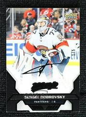 Sergei Bobrovsky [Super Script Black] Hockey Cards 2020 Upper Deck MVP Prices
