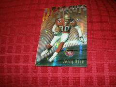 Jerry Rice [Atomic Refractor] #BC20 Football Cards 1997 Bowman's Best Cut Prices