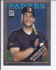 Roberto Alomar [1988 Reprint] #T129 Baseball Cards 2001 Topps Chrome Traded Prices