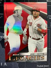 Joey Votto, Johnny Bench [Red Refractor] #FL-JV Baseball Cards 2021 Topps Finest Legacies Prices