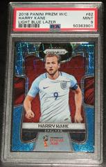 Harry Kane [Light Blue Lazer] #62 Soccer Cards 2018 Panini Prizm World Cup Prices
