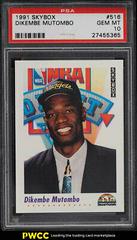 Dikembe Mutombo Basketball Cards 1991 Skybox Prices