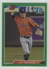 Alex Bregman [Green] Baseball Cards 2017 Bowman 1992 Chrome Prices
