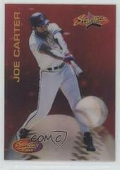 Joe Carter #183 Baseball Cards 1994 Sportflics 2000 Prices