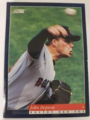 John Dopson #113 Baseball Cards 1993 Score Prices