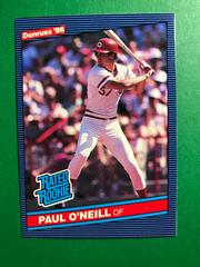 Paul O'Neill #37 Baseball Cards 1986 Donruss Prices