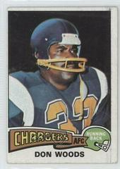 Don Woods Football Cards 1975 Topps Prices