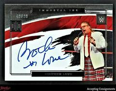 Brother Love Wrestling Cards 2022 Panini Impeccable WWE Immortal Ink Autographs Prices