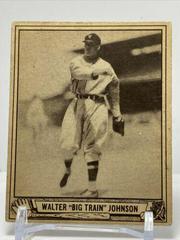 Walter Johnson #120 Baseball Cards 1940 Play Ball Prices