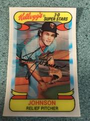 Tom Johnson #9 Baseball Cards 1978 Kellogg's Prices