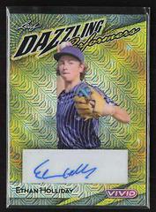 Ethan Holliday [Gray Mojo] #BA-EH1 Baseball Cards 2023 Leaf Vivid Autograph Prices