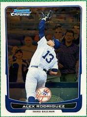 Alex Rodriguez #66 Baseball Cards 2012 Bowman Chrome Prices