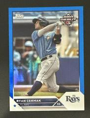 Ryan Cermak [Blue] #PD-1 Baseball Cards 2023 Topps Pro Debut Prices