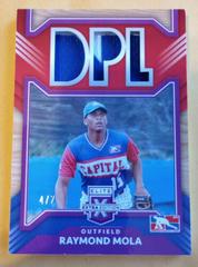 Raymond Mola [Purple] #DM-RM Baseball Cards 2022 Panini Elite Extra Edition DPL Materials Prices