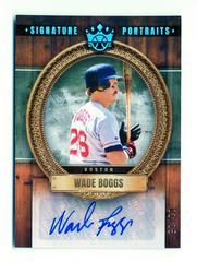 Wade Boggs [Blue] #SP-WB Baseball Cards 2022 Panini Diamond Kings Signature Portraits Prices