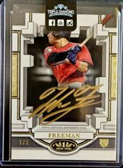 Tyler Freeman [Gold Ink] #BOA-TF2 Baseball Cards 2023 Topps Tier One Break Out Autographs Prices