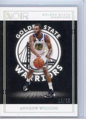 Andrew Wiggins [Holo Silver] #68 Basketball Cards 2020 Panini Noir Prices