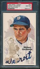 Mickey Cochrane #50 Baseball Cards 1980 Perez Steele HOF Postcard Prices
