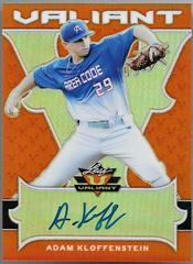Adam Kloffenstein [Autographs Orange] #BA-AK1 Baseball Cards 2018 Leaf Valiant Prices