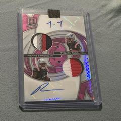 Tyquan Thornton, Pierre Strong Jr. [Pink] #DPA-NEP Football Cards 2022 Panini Spectra Dual Patch Autographs Prices