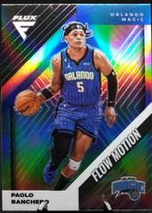 Paolo Banchero [Silver] #14 Basketball Cards 2022 Panini Flux Flow Motion Prices