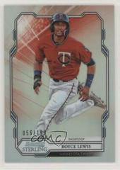 Royce Lewis [Refractor] #BPR-1 Baseball Cards 2019 Bowman Sterling Prices