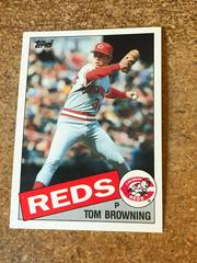 Tom Browning #11T Baseball Cards 1985 Topps Traded Tiffany Prices