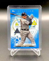 Miguel Cabrera [Blue] #5 Baseball Cards 2022 Topps Inception Prices