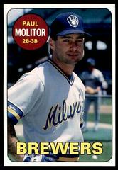 Paul Molitor [Hand Cut] Baseball Cards 1990 Baseball Cards Magazine Repli Cards Prices