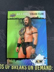 PAC [Green Blue] #R-14 Wrestling Cards 2022 Upper Deck Allure AEW Color Flow Prices