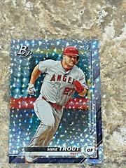 Mike Trout [Ice] Baseball Cards 2019 Bowman Platinum Prices