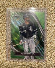 Luis Robert Jr. [Green Refractor] #29 Baseball Cards 2024 Topps Chrome Black Prices