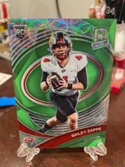Bailey Zappe [Neon Green] #86 Football Cards 2022 Panini Chronicles Draft Picks Spectra Prices
