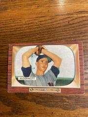 Maurice McDermott #165 Baseball Cards 1955 Bowman Prices