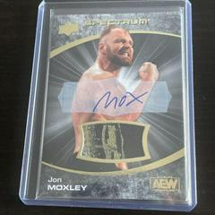Jon Moxley [Autograph Memorabilia Dark] Wrestling Cards 2021 Upper Deck AEW Spectrum Prices