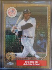 Reggie Jackson [Orange] #T87C-63 Baseball Cards 2022 Topps Update 1987 Chrome Prices