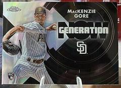 MacKenzie Gore Baseball Cards 2022 Topps Chrome Update Generation Now Prices