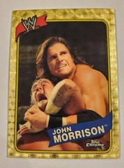 John Morrison [Xfractor] Wrestling Cards 2008 Topps Heritage III Chrome WWE Prices