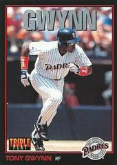 Tony Gwynn Baseball Cards 1993 Panini Donruss Triple Play Prices