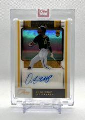 Oneil Cruz [Bases Loaded] #DOA-OC Baseball Cards 2022 Panini Three and Two Day One Autographs Prices