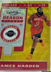James Harden [Gold Wave] #100 Basketball Cards 2019 Panini Contenders Optic Prices