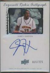 James Harden [Autograph] Basketball Cards 2009 UD Exquisite Collection Prices