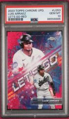 Luis Arraez [Red] #LG-53 Baseball Cards 2023 Topps Chrome Let's Go Prices