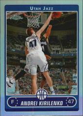Andrei Kirilenko Refractor Basketball Cards 2006 Topps Chrome Prices