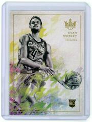 Evan Mobley #187 Basketball Cards 2021 Panini Court Kings Prices
