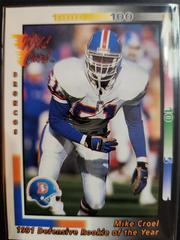 Mike Croel Football Cards 1991 Wild Card Prices