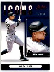Aaron Judge [Retail Red] #I-6 Baseball Cards 2022 Panini Absolute Icons Prices