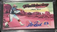 Andre Reed [Green] #TBA-ARE Football Cards 2022 Panini Luminance Trailblazing Autographs Prices