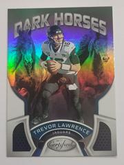 Trevor Lawrence #DH-1 Football Cards 2022 Panini Certified Dark Horses Prices